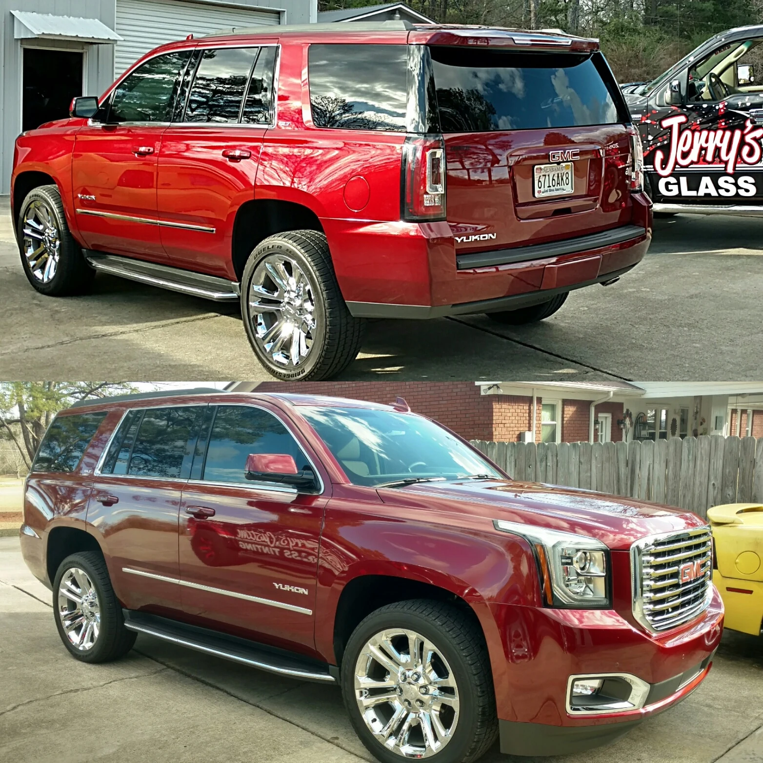 Jerry's Custom Glass Tinting shop exterior